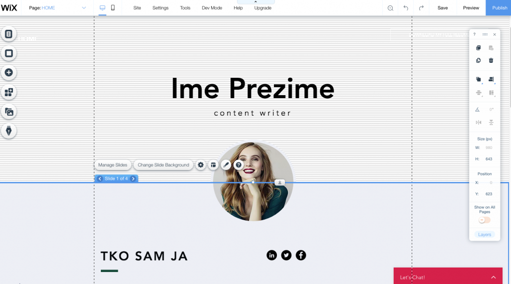 Kako Izraditi Web Stranicu - promjena pozadine, avatar slike i teksta