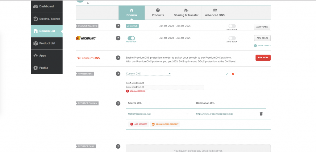 3. korak - Povezivanje web stranice sa domenom - NameCheap Dashboard / Potvrda DNS-a - Slika 23