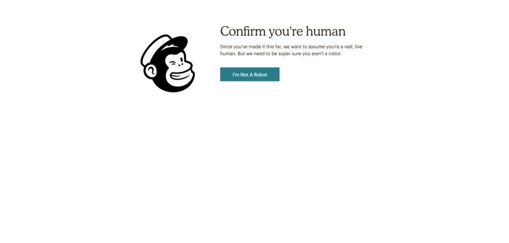 Kreiranje računa u MailChimp-u - Slika 4