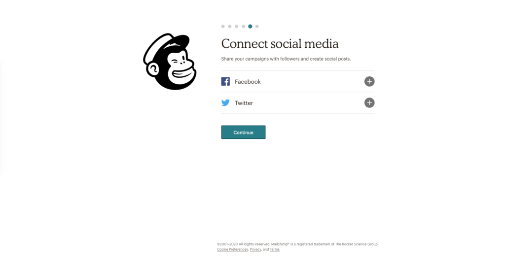 Kreiranje računa u MailChimp-u - Slika 12